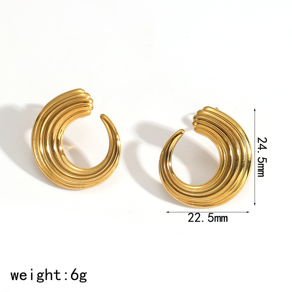 Swirl Studs