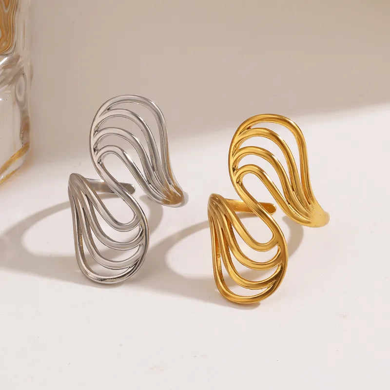 Gold Flow Ring