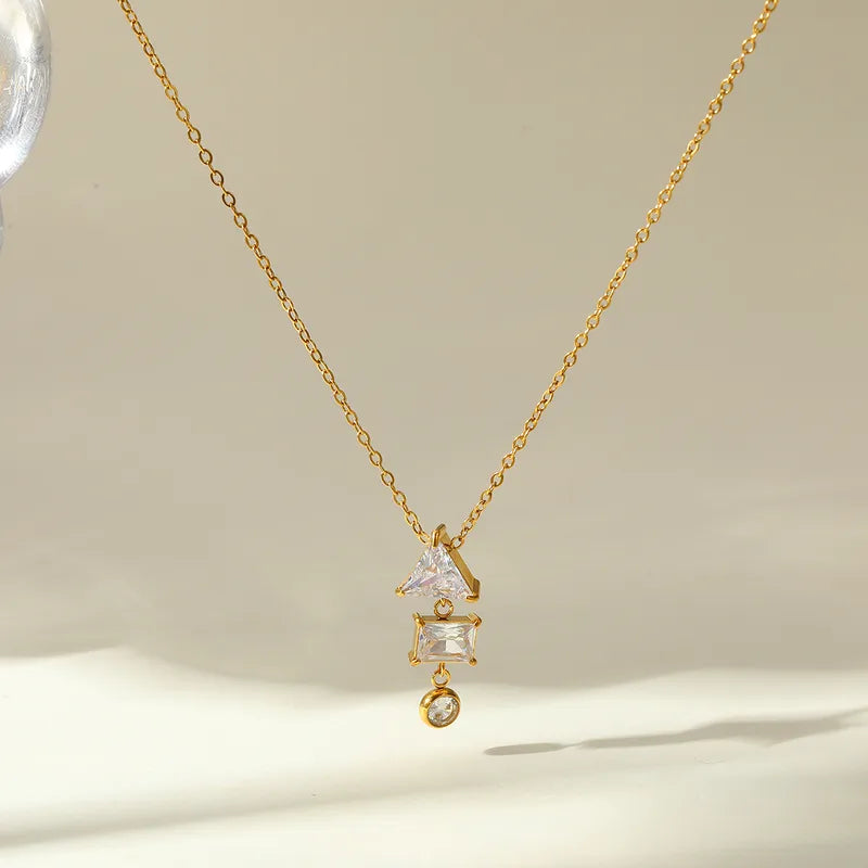 Geo Crystal Necklace