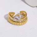 Duo Drop Ring