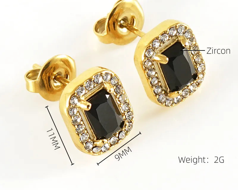 Velvet Night Earring