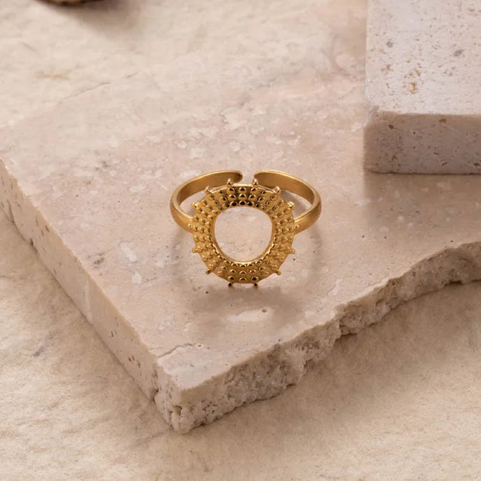 Boho Rosette Ring