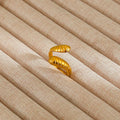 Geo Snake Ring