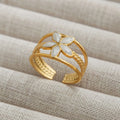 Petal Band Ring