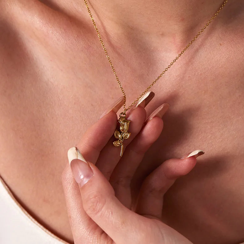 Rose Necklace