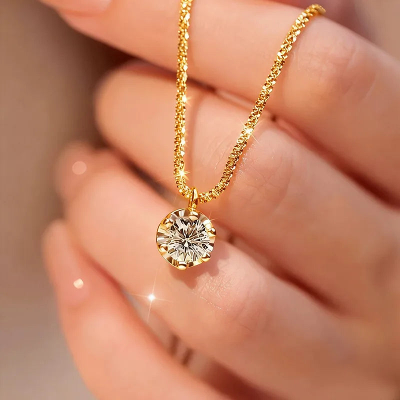 Shimmer Pendant Necklace