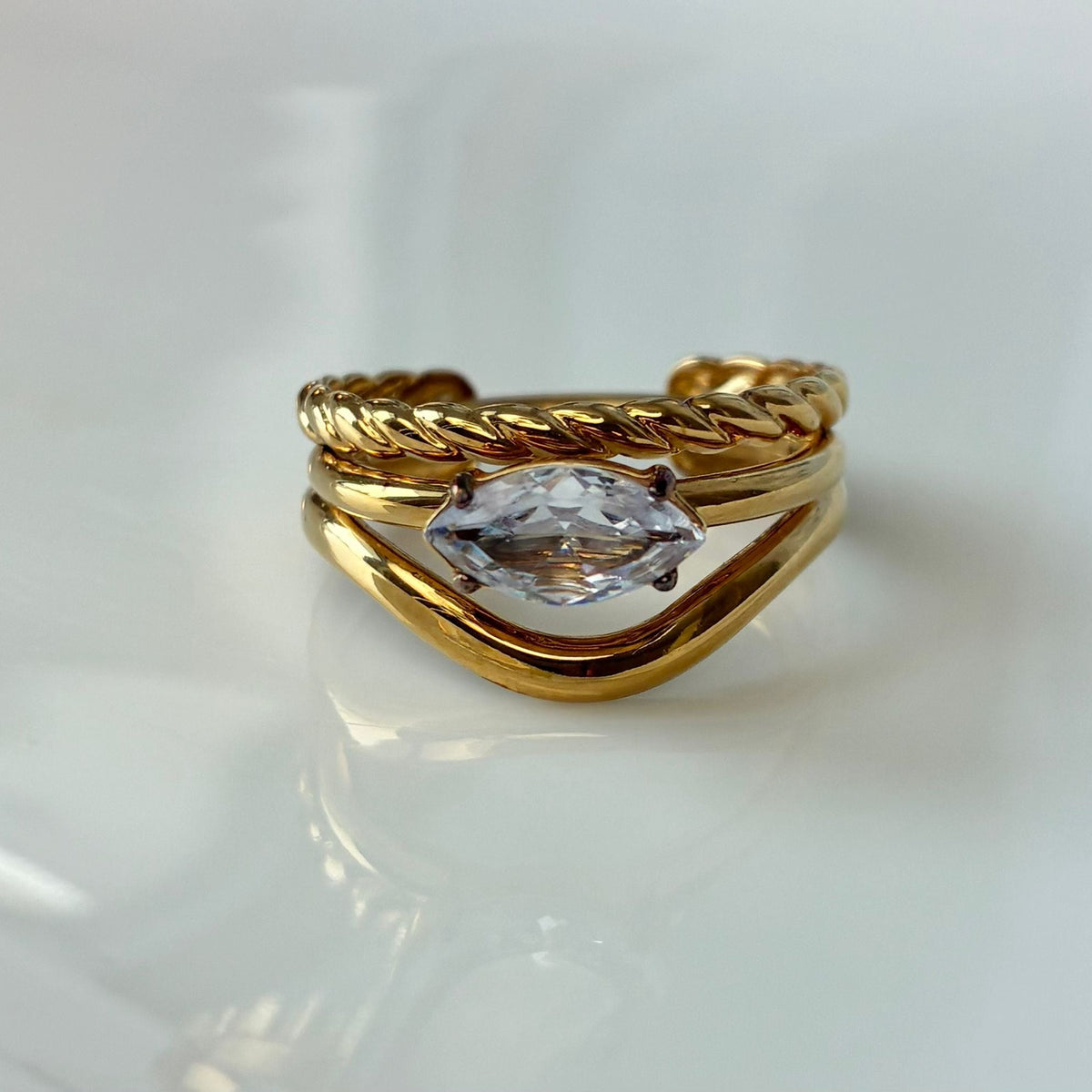 Twin Glow Ring