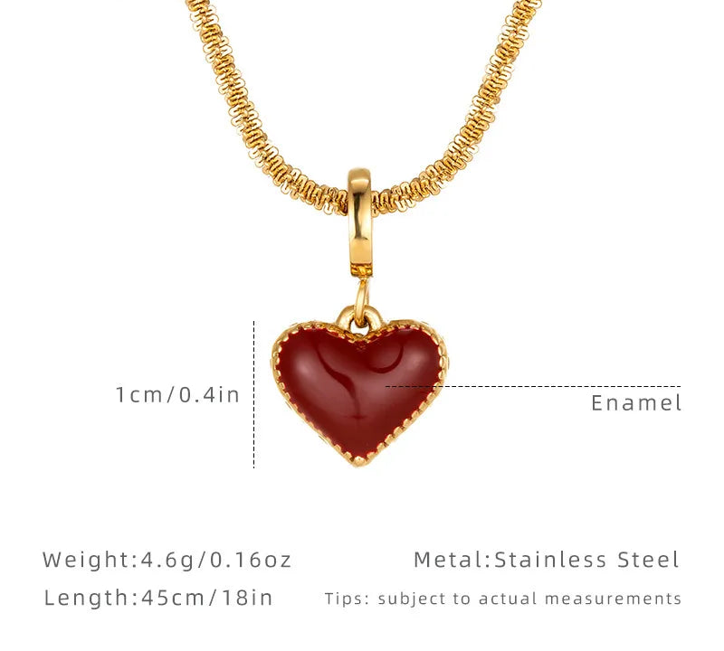 Red Love Necklace